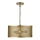 Searchlight - Candelabro numa corrente FISHNET 3xE27/60W/230V dourado