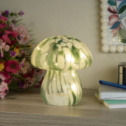 Searchlight - Candeeiro de mesa LED AMELIA LED/0,2W/230V verde