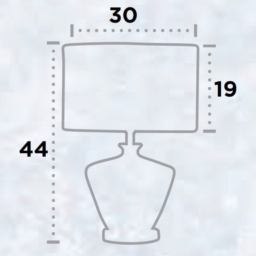 Searchlight - Candeeiro de mesa NETWORK 1xE27/60W/230V