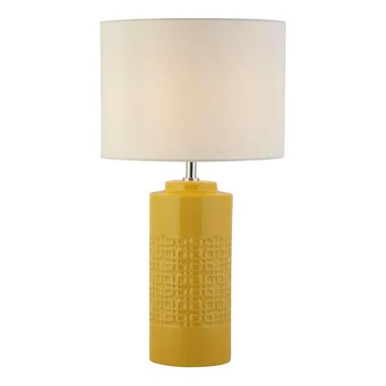 Searchlight - Candeeiro de mesa CHARLESTON 1xE27/10W/230V cerâmica