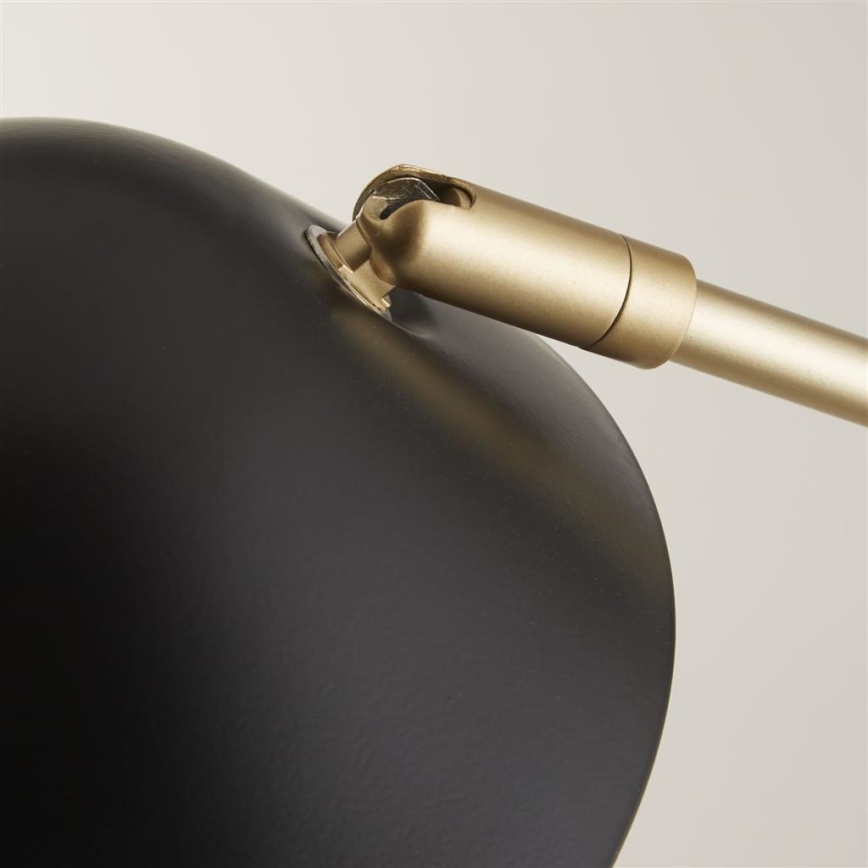 Searchlight - Candeeiro de chão SWAN 1xE27/10W/230V preto