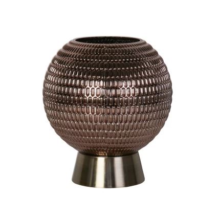 Searchlight - Candeeiro de mesa LED MILA LED/0,6W/3xAAA castanho