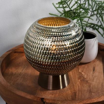 Searchlight - Candeeiro de mesa LED MILA LED/0,6W/3xAAA verde