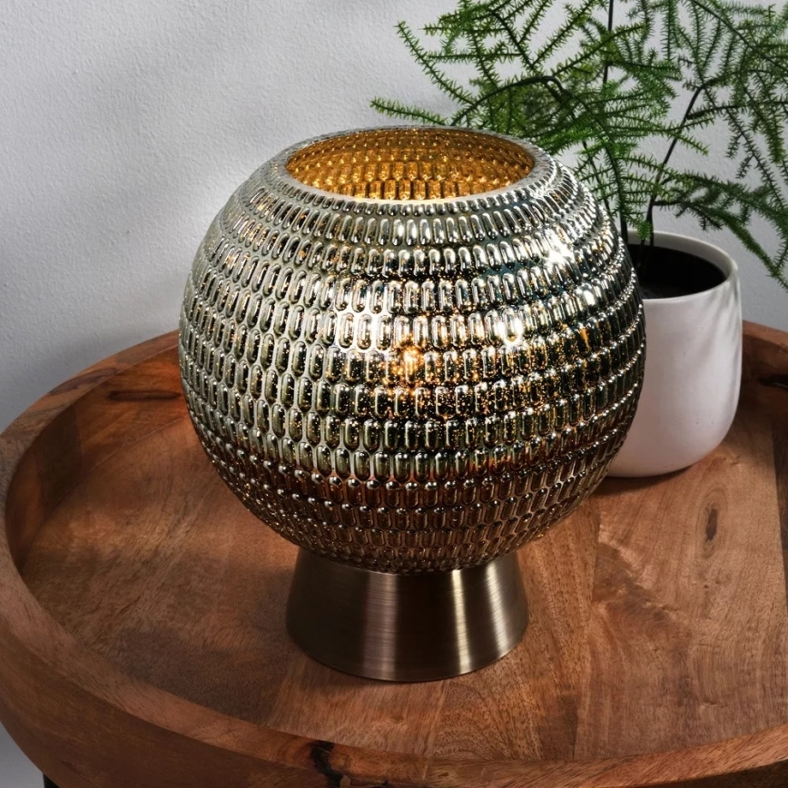 Searchlight - Candeeiro de mesa LED MILA LED/0,6W/3xAAA verde