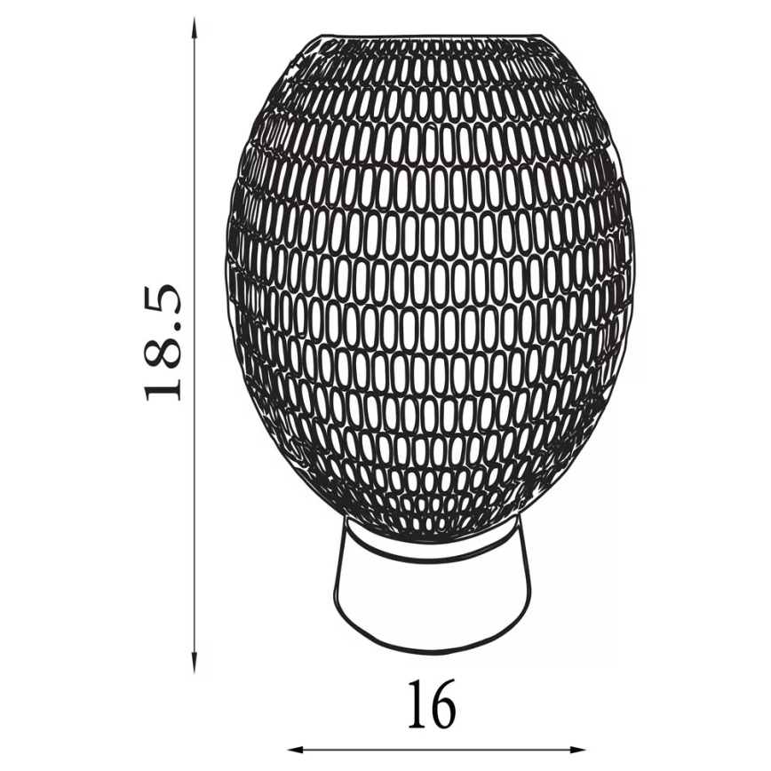 Searchlight - Candeeiro de mesa LED MILA LED/0,6W/3xAAA verde