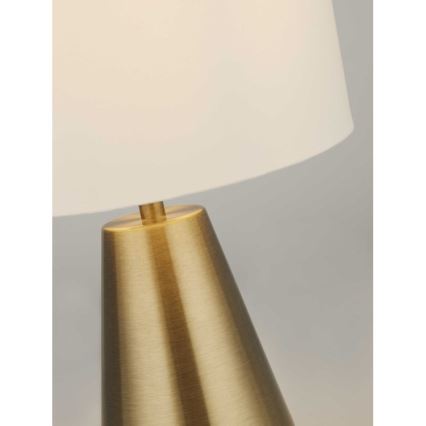 Searchlight - Candeeiro de mesa 1xE14/25W/230V dourado