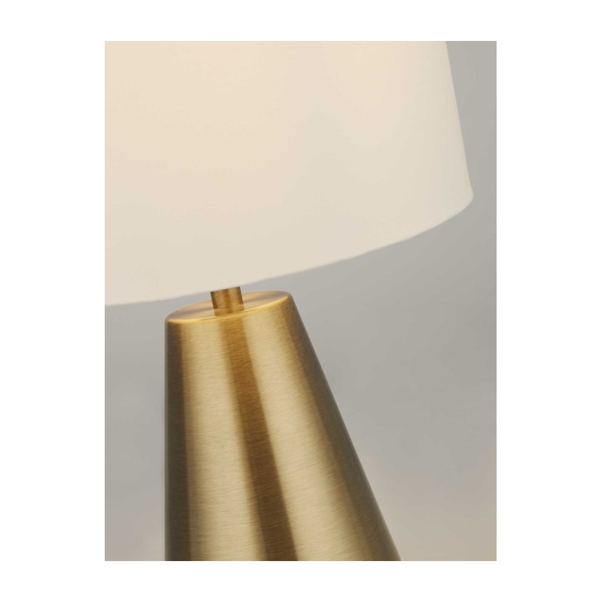 Searchlight - Candeeiro de mesa 1xE14/25W/230V dourado