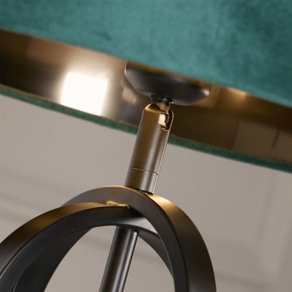 Searchlight - Candeeiro de mesa CHIC 1xE27/60W/230V verde