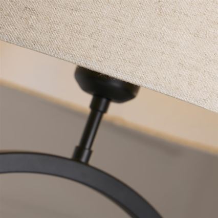 Searchlight - Candeeiro de mesa ELEGANT 1xE27/60W/230V cor creme