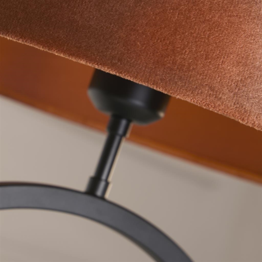 Searchlight - Candeeiro de mesa ELEGANT 1xE27/60W/230V laranja