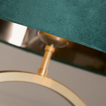 Searchlight - Candeeiro de mesa ELEGANT 1xE27/60W/230V verde