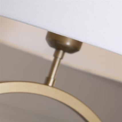 Searchlight - Lâmpada de mesa ELEGANT 1xE27/60W/230V branca