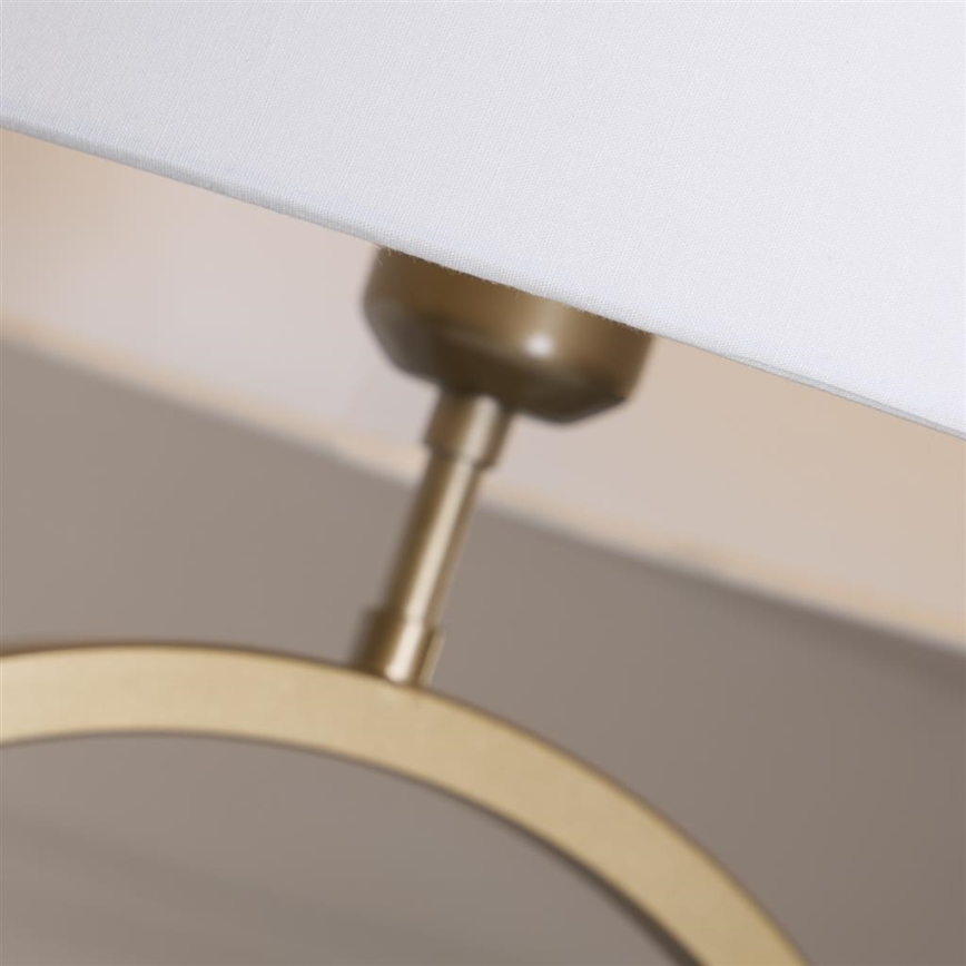 Searchlight - Lâmpada de mesa ELEGANT 1xE27/60W/230V branca