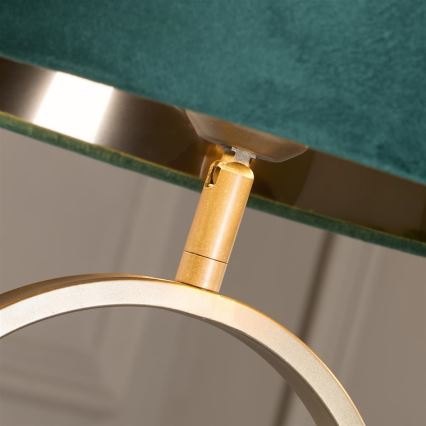 Searchlight - Candeeiro de secretária MODISH 1xE27/60W/230V verde