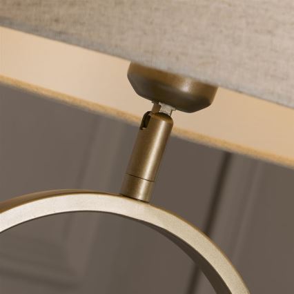 Searchlight - Candeeiro de mesa MODISH 1xE27/60W/230V creme