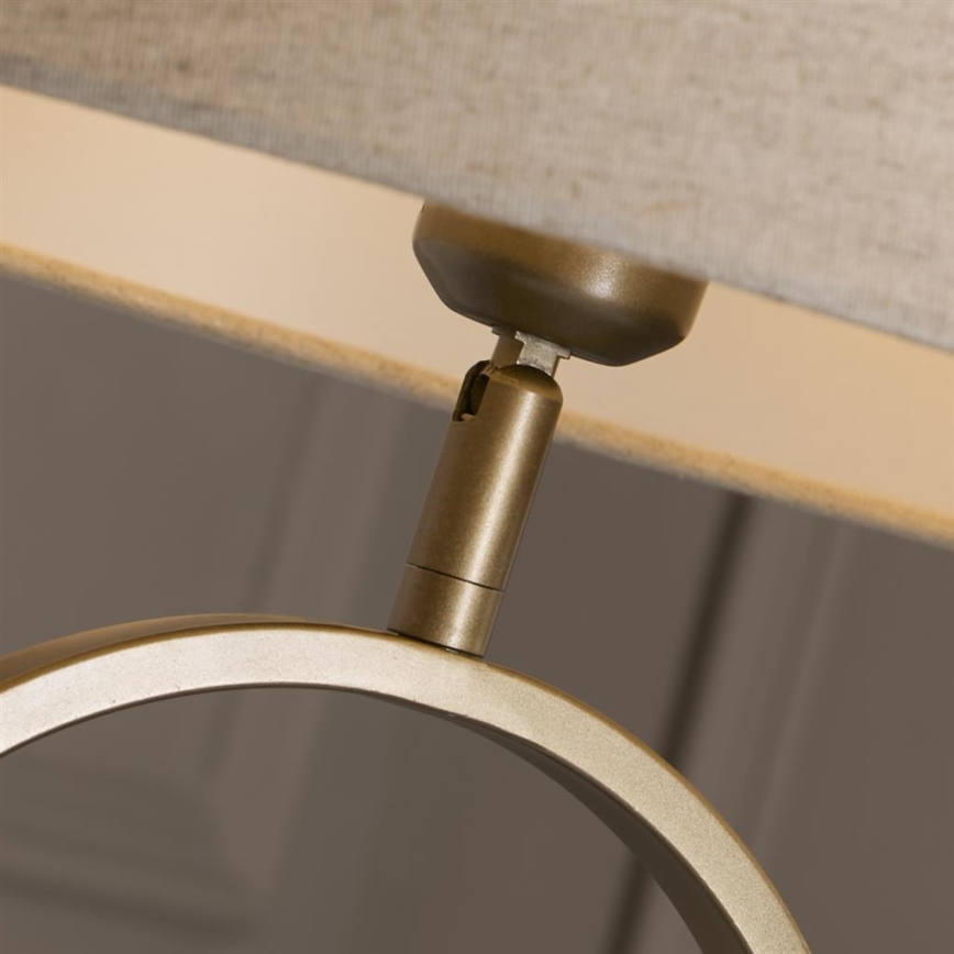 Searchlight - Candeeiro de mesa MODISH 1xE27/60W/230V creme