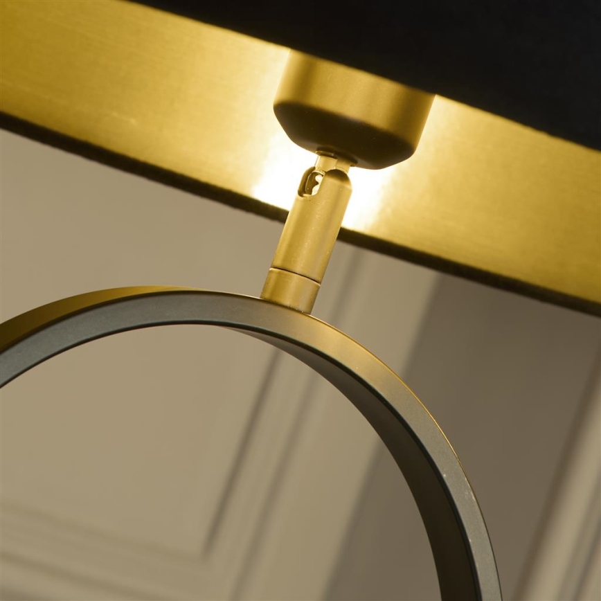 Searchlight - Candeeiro de pé MODISH 1xE27/60W/230V preto