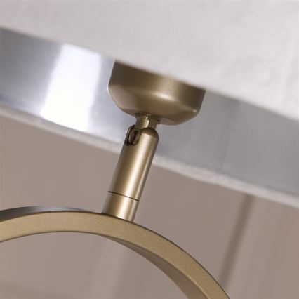 Searchlight - Candeeiro de pé MODISH 1xE27/60W/230V cinzento