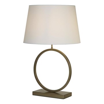 Searchlight - Lâmpada de mesa ELEGANT 1xE27/60W/230V branca