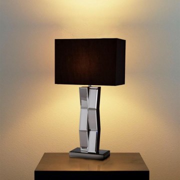 Searchlight - Lâmpada de mesa MIRROR 1xE27/60W/230V