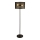 Searchlight - Luminária de piso FISHNET 2xE27/60W/230V preto antigo