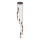 Searchlight - Lustre suspenso com cabo SWEDEN 8xE27/60W/230V castanho/fumado