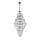 Searchlight - Lustre suspenso por corrente EMPIRE 13xE14/60W/230V