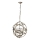 Searchlight - Lustre suspenso por corrente ORBIT 4xE14/60W/230V latão
