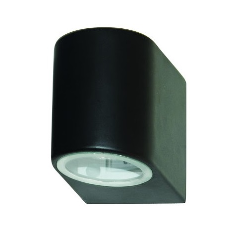 Searchlight - Luz de parede LED de exterior LEDO 1xGU10/3W/230V IP44 preto antigo