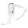 Secador de cabelo com suporte 11x24 cm branco