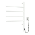 Secador elétrico de toalhas rotativo com termostato ARABESQUE 60W 65x49 cm  branco