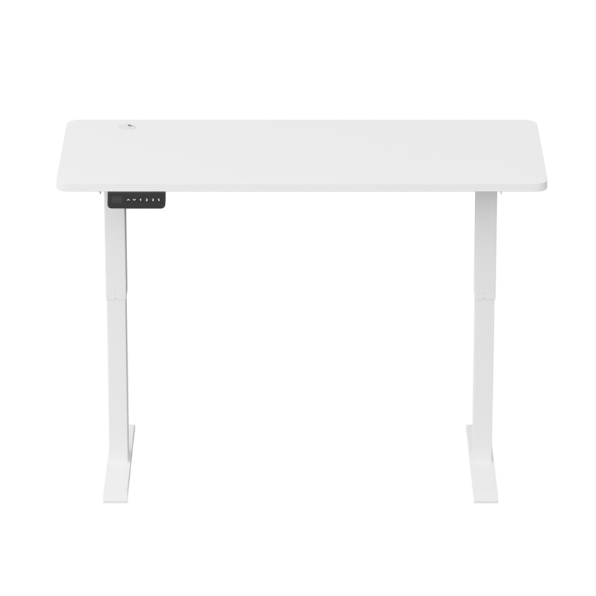 Secretária ajustável em altura LEVANO 140x60 cm branco