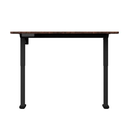 Secretária ajustável em altura LEVANO 140x60 cm madeira/preto