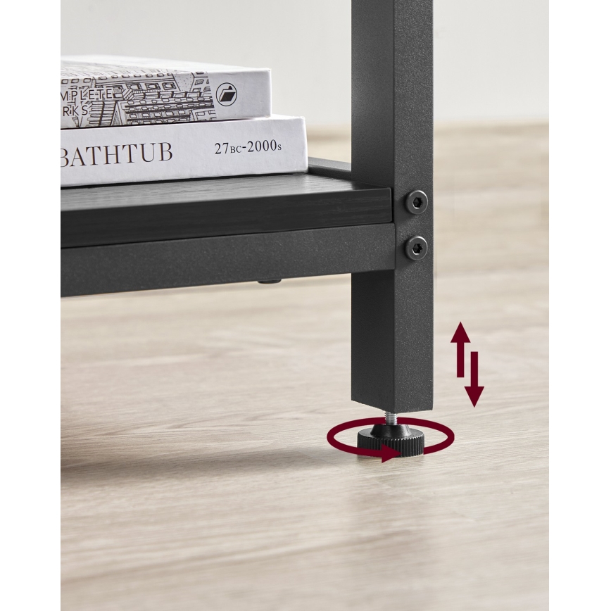 Secretária de canto SOLEA preta