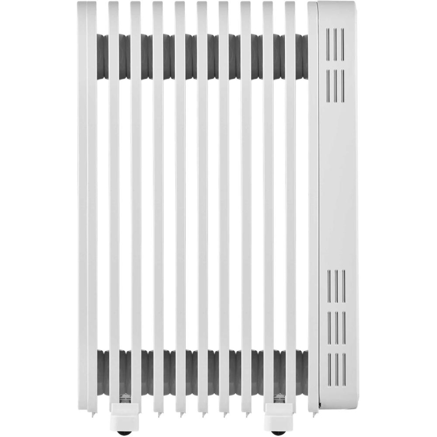 Sencor - Aquecedor a óleo com 11 aletas 1000/2300 W/230 V branco + controlo remoto