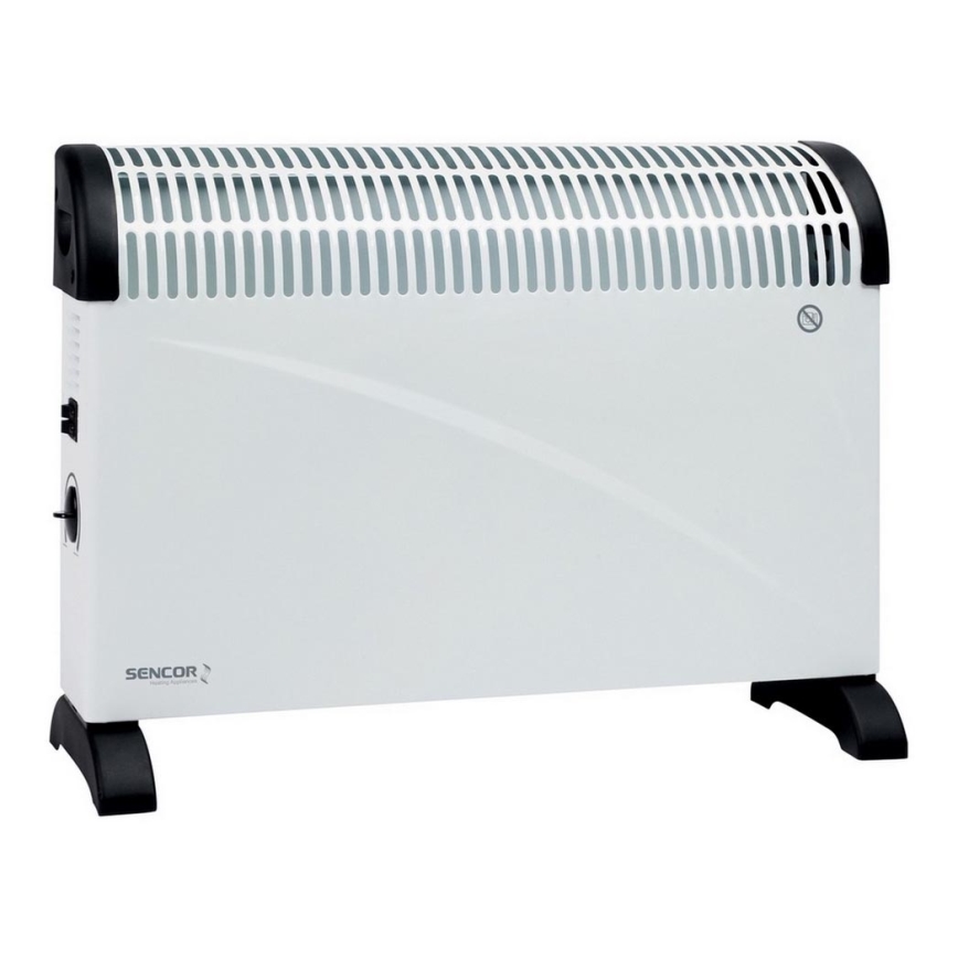 Sencor - Aquecedor de convecção 750/1250/2000W/230V