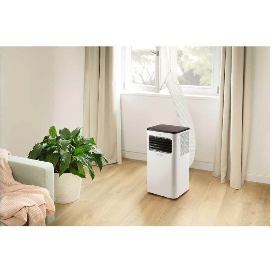 Sencor - Ar condicionado inteligente e portátil 3 em 1, incluindo acessórios 1050W/230V 10000 BTU Wi-Fi + comando