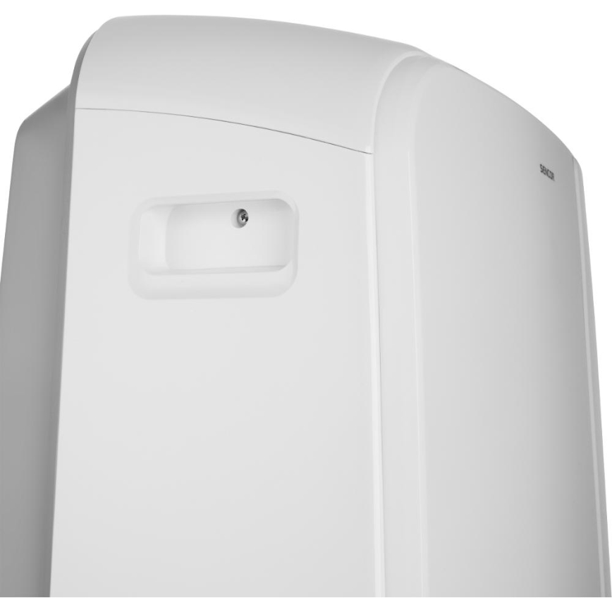 Sencor - Ar condicionado inteligente e portátil 3 em 1, incluindo acessórios 1450W/230V 12000 BTU Wi-Fi branco + comando