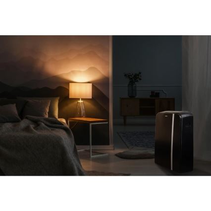 Sencor - Ar condicionado inteligente e portátil 3 em 1, incluindo acessórios 1450W/230V 12000 BTU Wi-Fi preto + comando