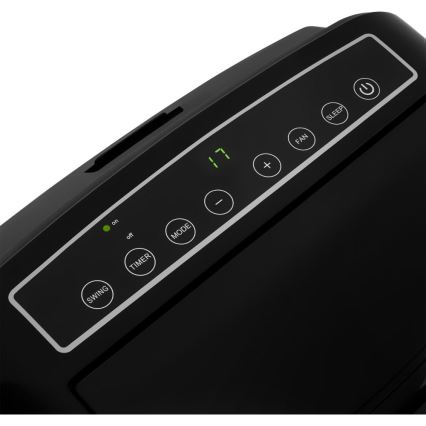 Sencor - Ar condicionado inteligente e portátil 3 em 1, incluindo acessórios 1450W/230V 12000 BTU Wi-Fi preto + comando