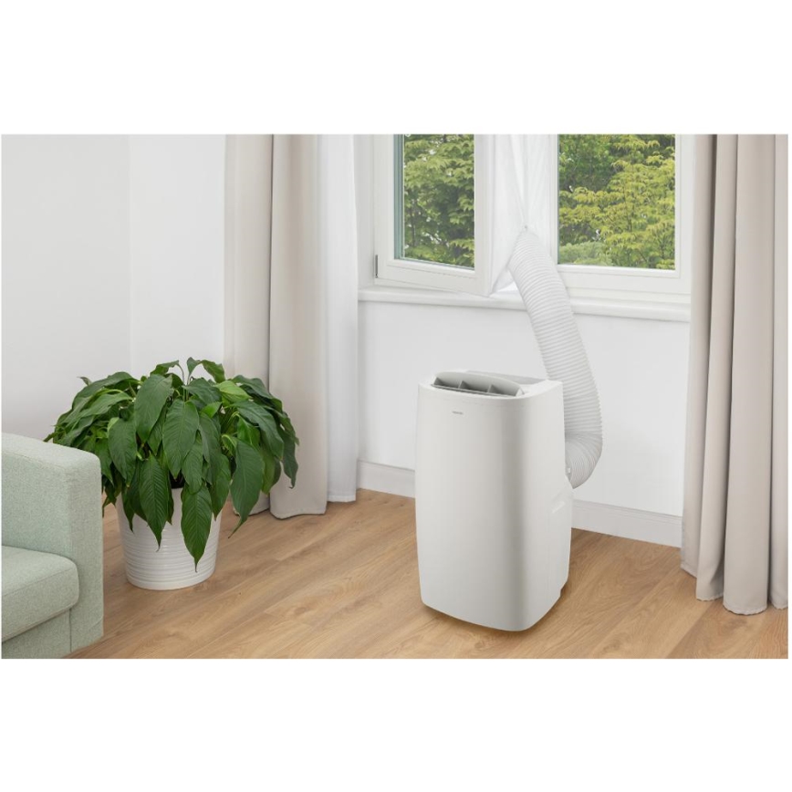 Sencor - Ar condicionado inteligente e portátil 3 em 1, incluindo acessórios 1700W/230V 16000 BTU Wi-Fi + comando