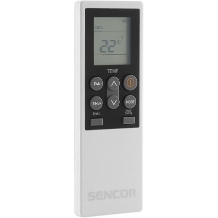 Sencor - Ar condicionado inteligente e portátil 3 em 1, incluindo acessórios 1700W/230V 16000 BTU Wi-Fi + comando
