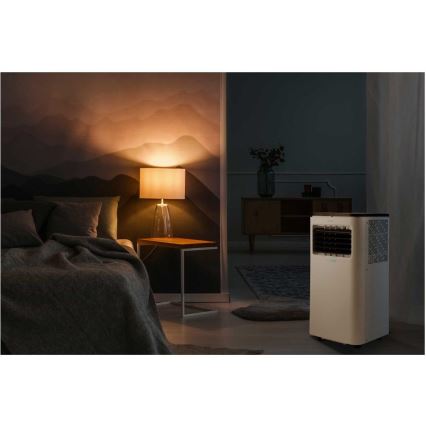 Sencor - Ar condicionado inteligente e portátil 3 em 1, incluindo acessórios 805W/230V 8000 BTU Wi-Fi + comando