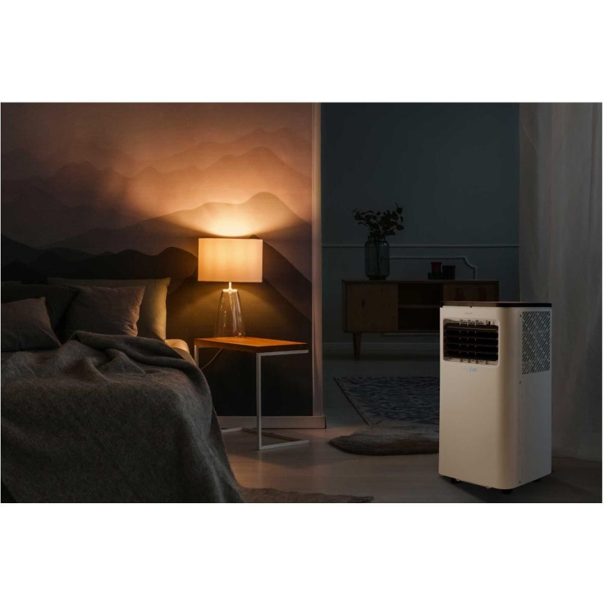 Sencor - Ar condicionado inteligente e portátil 3 em 1, incluindo acessórios 805W/230V 8000 BTU Wi-Fi + comando