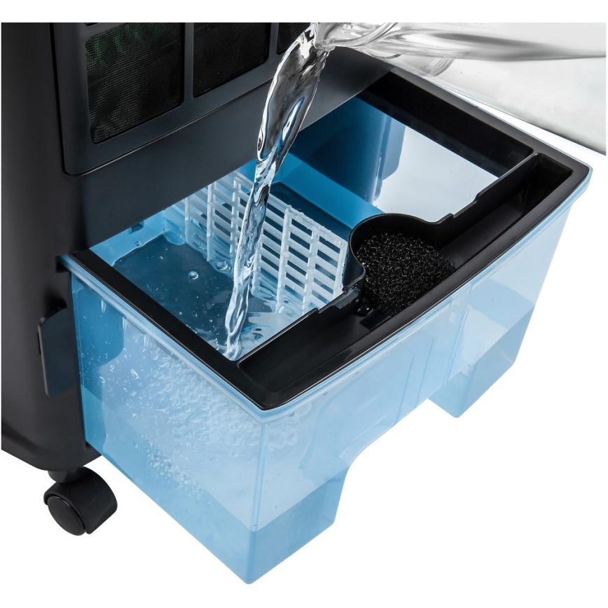 Sencor - Ar Condicionado Portátil 3 em 1 110W/230V prata/preto + controlo remoto