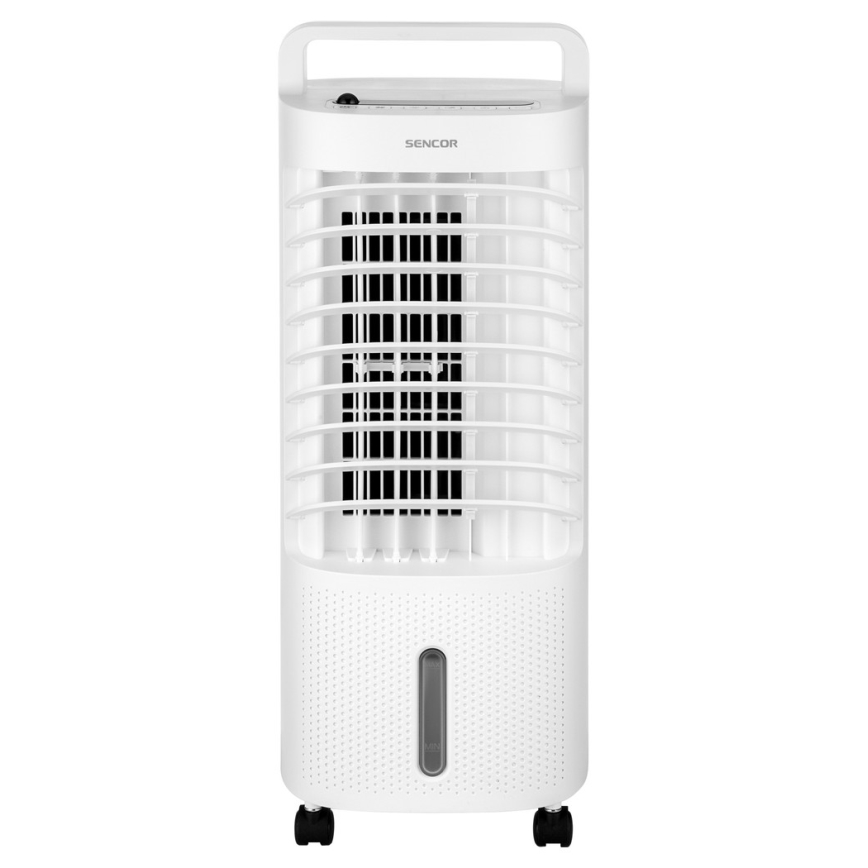 Sencor - Ar condicionado portátil 3 em 1 com visor LED 45W/230V branco + controlo remoto