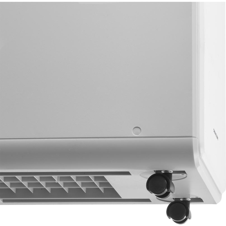 Sencor - Ar condicionado portátil 4 em 1 200W/230V 1800 BTU branco + controlo remoto