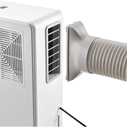 Sencor - Ar condicionado portátil 4 em 1 200W/230V 1800 BTU branco + controlo remoto