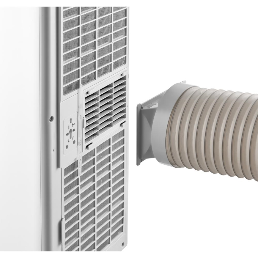 Sencor - Ar condicionado portátil inteligente 3 em 1, inclui conjunto completo de acessórios, 1020W/230V, 10000 BTU, Wi-Fi, branco + controlo remoto