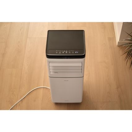 Sencor - Ar condicionado portátil inteligente 3 em 1 com acessórios completos 760 W/230 V 7000 BTU Wi-Fi branco + comando remoto